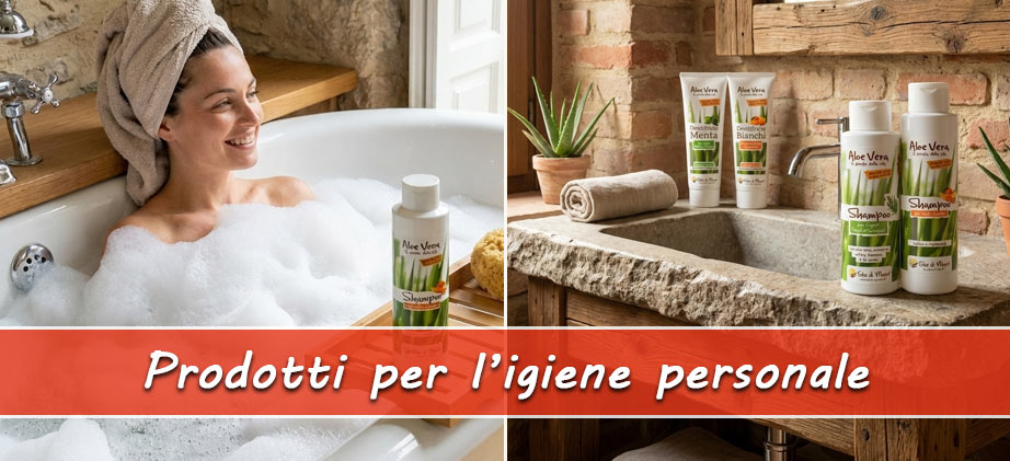 prodotti naturali igiene personale