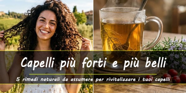 5 Rimedi naturali per capelli più forti e più sani